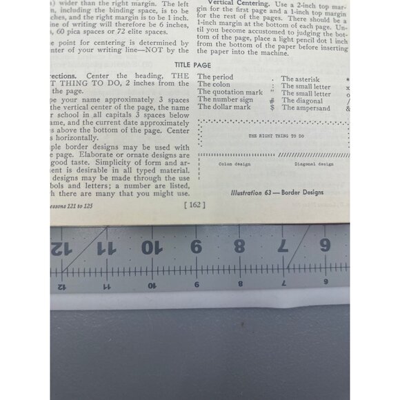 20th Century Typewriting 5th Edition 1947 D.D Lessenberry Crawford South-Western - Picture 12 of 13